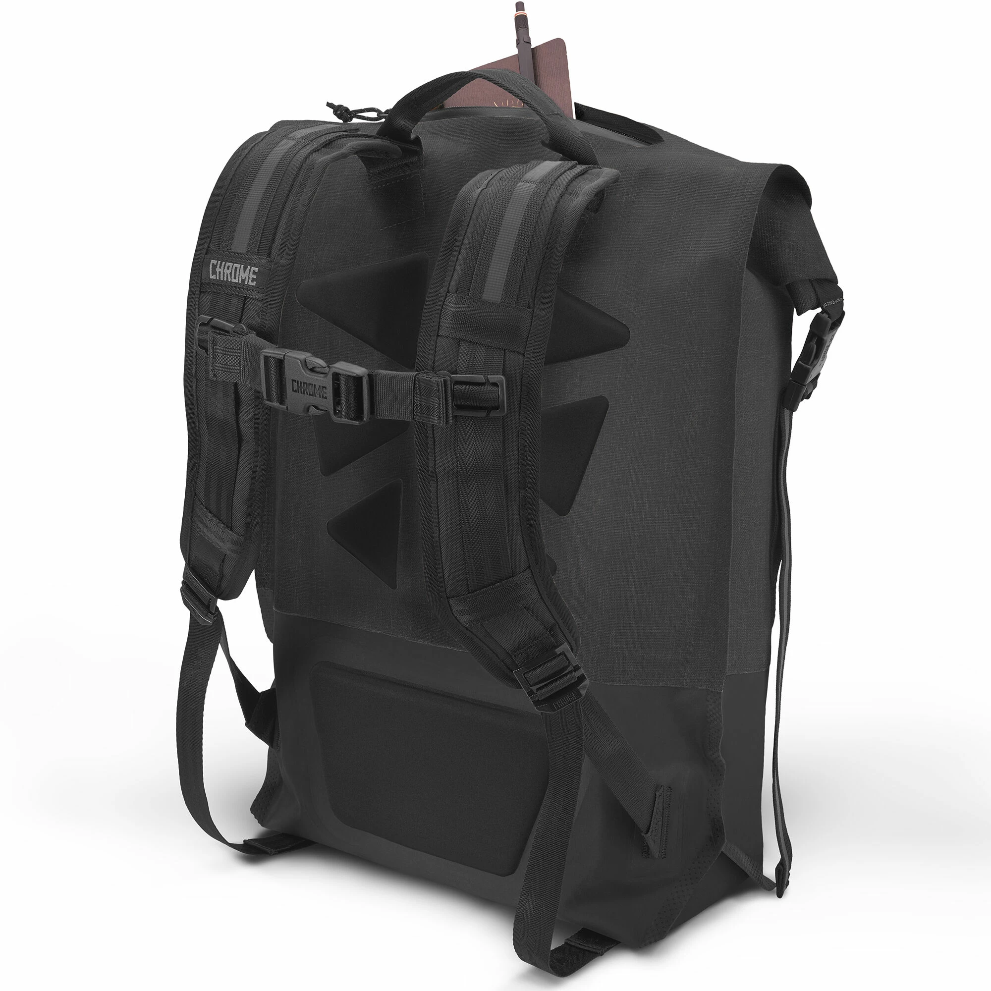 Sac à Dos Vélo Noir Chrome Urban Ex Rolltop 30 L – Image 4