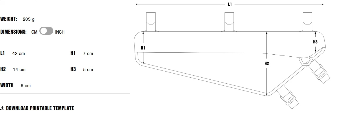 Sacoche De Cadre Apidura Racing Frame Pack 4l – Image 6