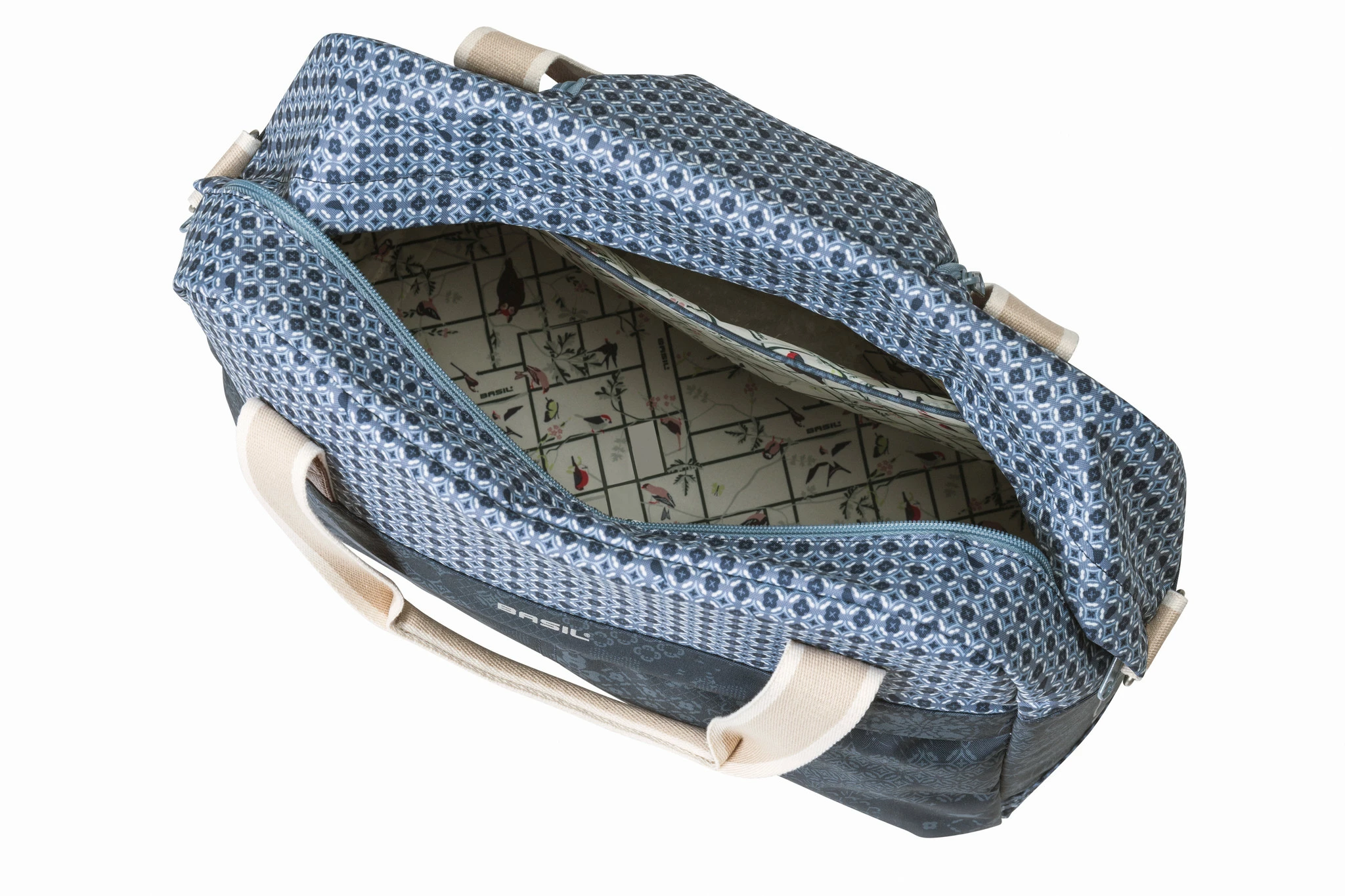 Sacoche Arrière Basil Boheme Bleu Indigo 18l – Image 5