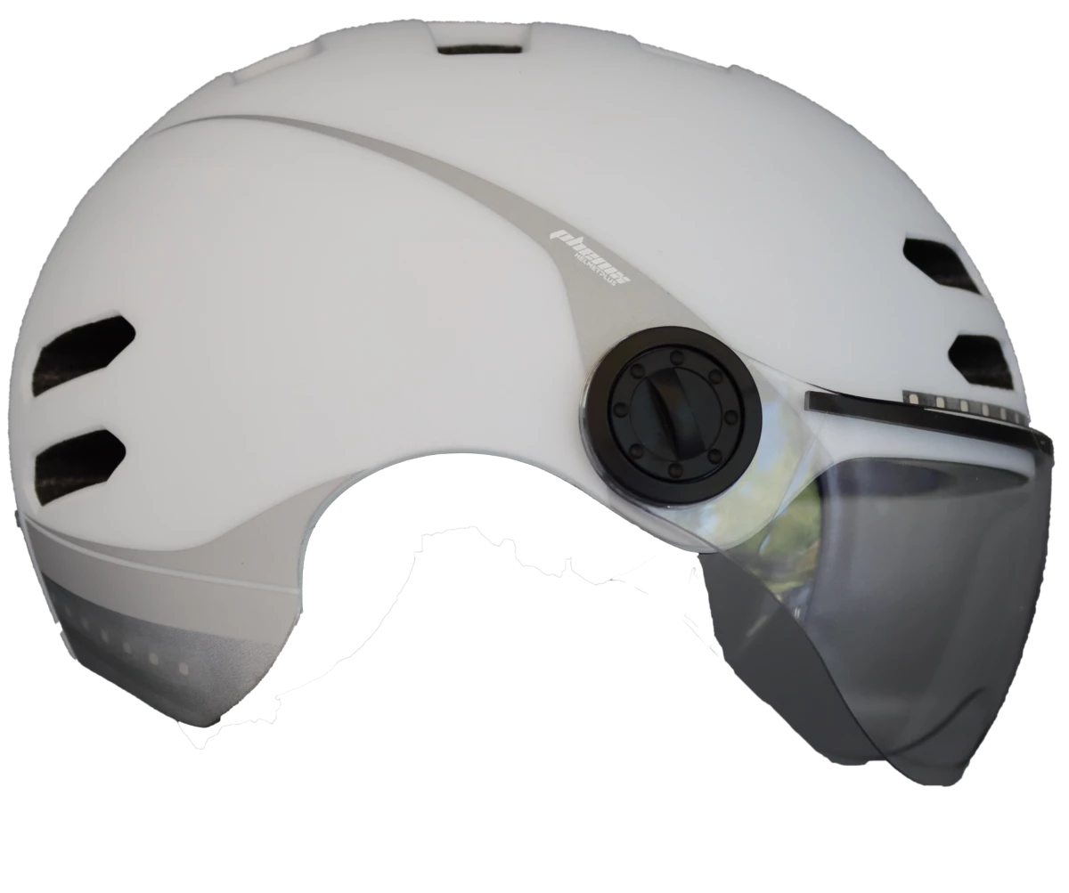 Helmet Casque Avec Visière Et Lumineux Phenix – Image 4