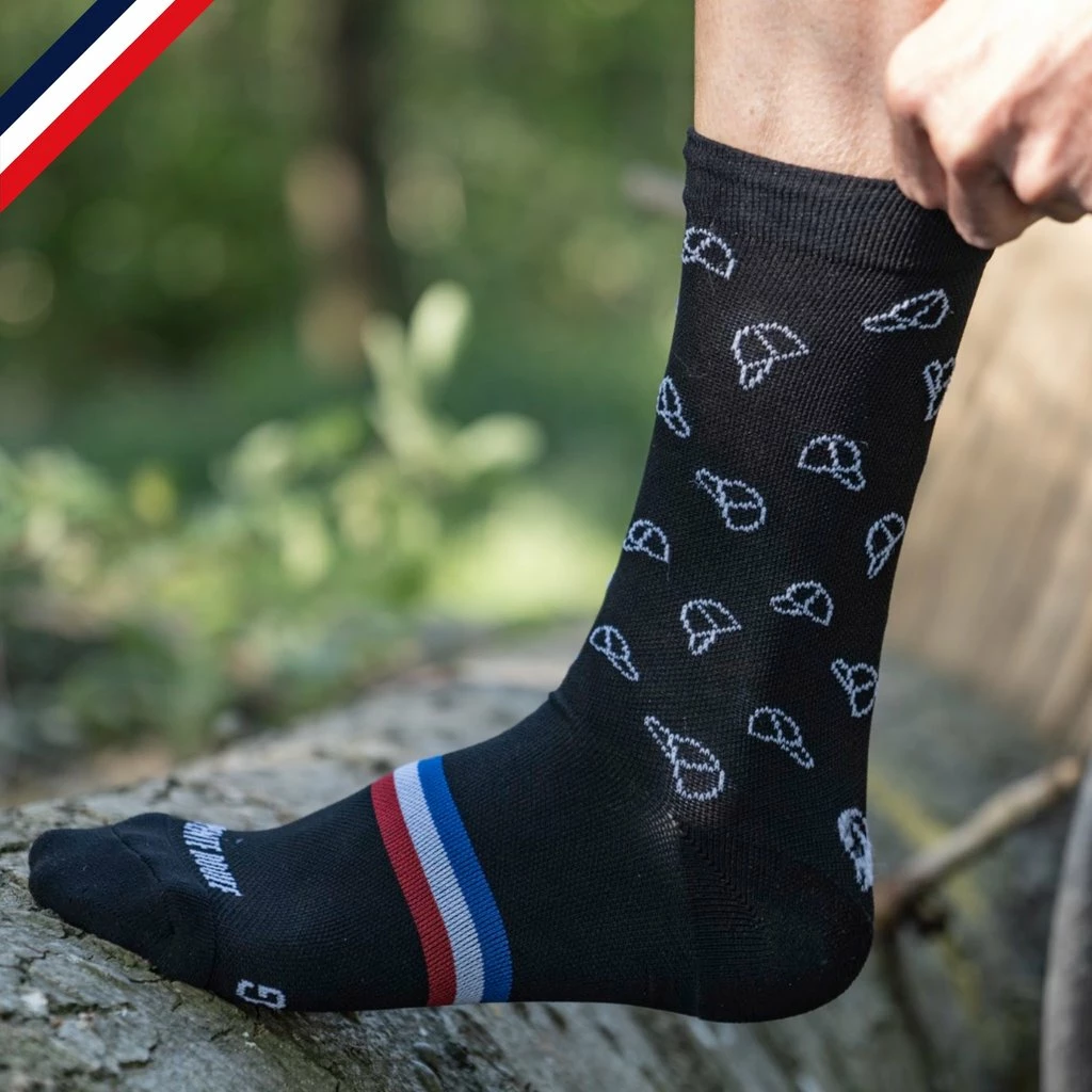 Pente Douce Chaussettes De Cyclisme : Gapettes