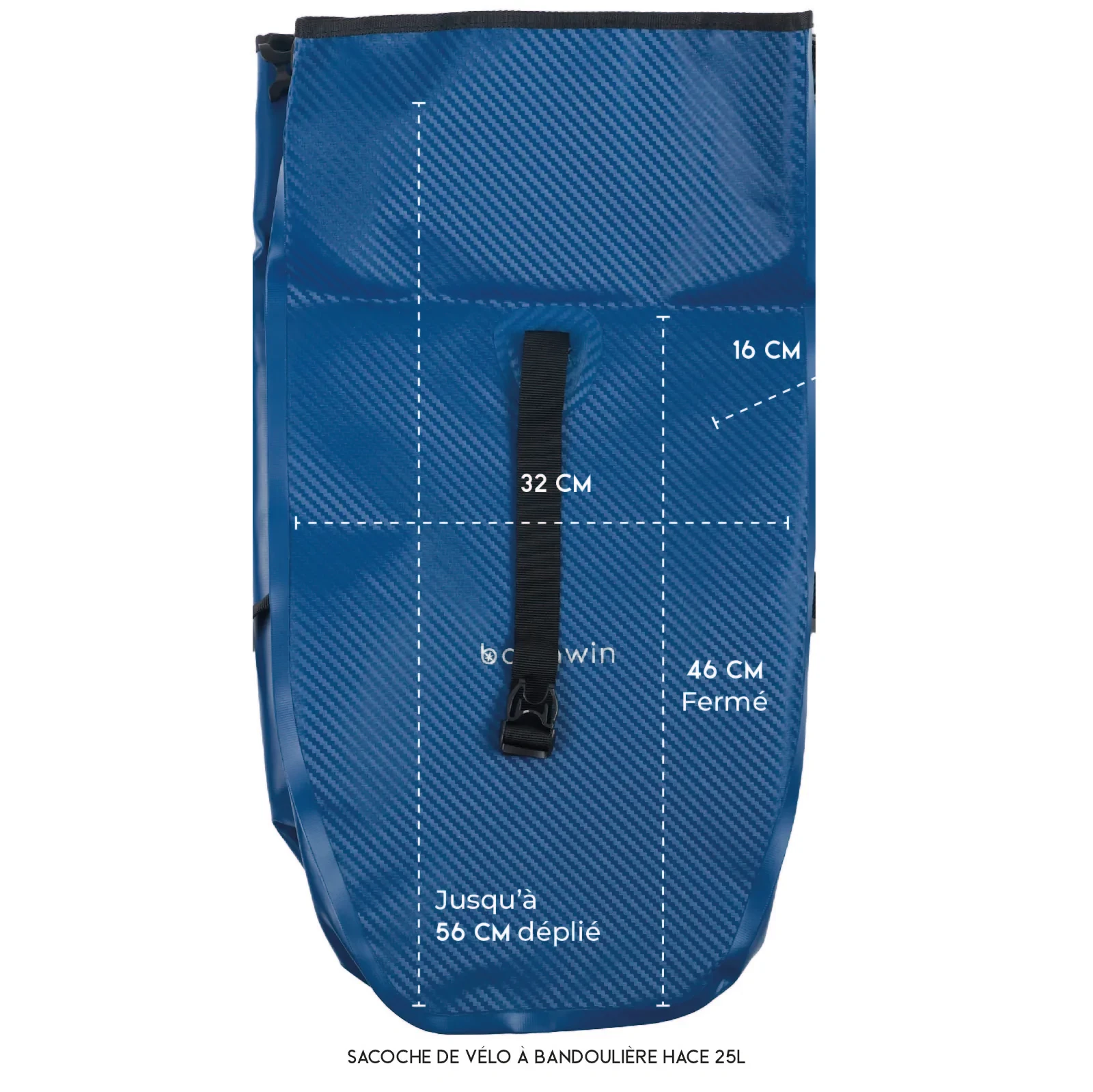 Badawin Sacoche Pour Vélo 25L (verte Ou Bleue) – Image 6